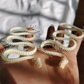 Snake Full-Body Skeleton Specimen | Ornament | Decoration | Collectible | Art Display  40 cm ≈ 15.8 inch